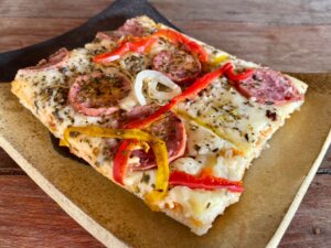 Comer Bem: Pizza de liquidificador