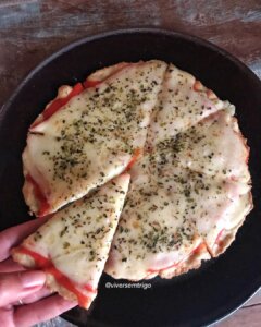 Comer Bem: Pizza de frigideira Low Carb