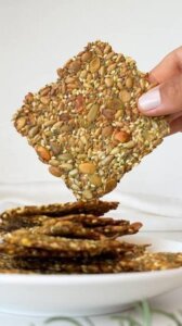 Comer Bem: Cracker de Sementes