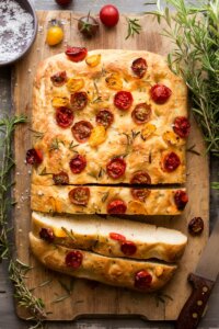 Comer Bem: Focaccia vegana