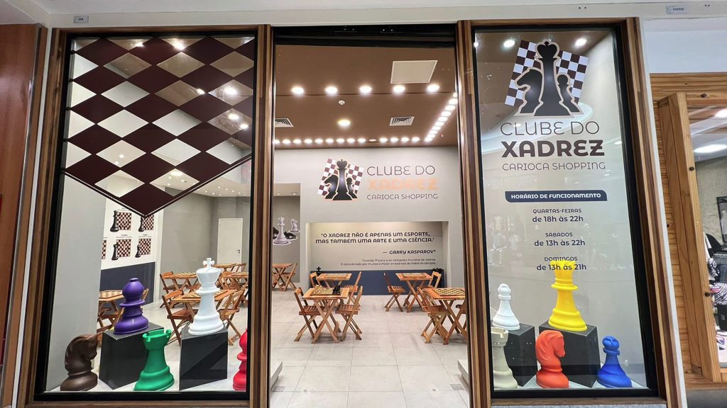 Carioca Shopping promove Clube do Xadrez