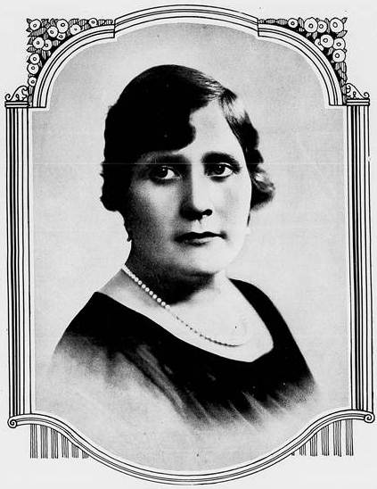 Condessa Pereira Carneiro em 1926 - Foto oficial