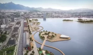 Projeto de parque na região portuária do Rio prevê praças flutuantes