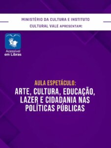 Convite especial aula-espetáculo formar cultura