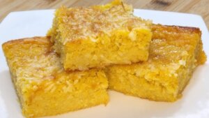 Comer bem: Bolo de pamonha com coco