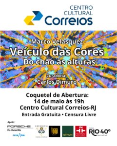 Veículo das Cores: do chão às alturas no Centro Cultural Correios