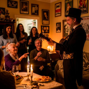O Cantador de Histórias: A serenata no prédio sem luz