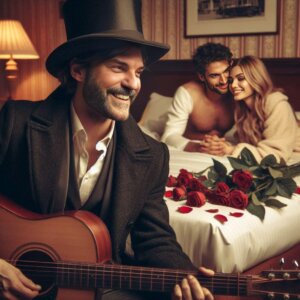 O Cantador de Histórias: Motel, música e confusão: a serenata que quase virou caso de polícia!