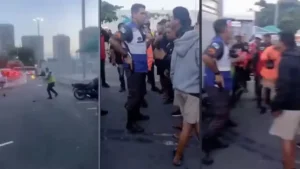 Confusão entre policiais e entregadores termina com tiros no BarraShopping