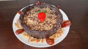 Comer Bem: Torta de cacau fit