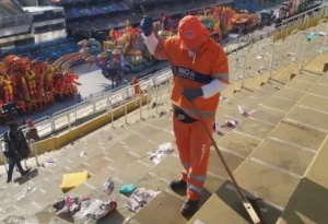 Carnaval de 2026 registra aumento de lixo em comparação ao ano passado
