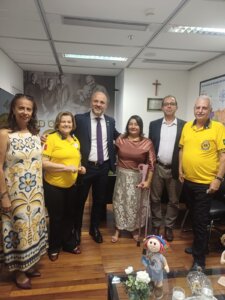 Lions RJ – Vozes da Pólio se reúne com deputado Fred Pacheco