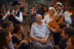 O Cantador de Histórias: Quando o fim bate à porta, Só o amor fica