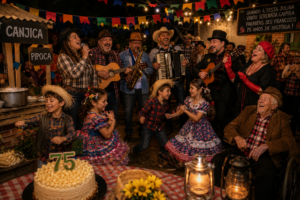 O Cantador de Histórias: Quando a festa julina virou serenata caipira