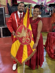 Unidos de Lucas anuncia 1º casal de mestre-sala e porta-bandeira para o carnaval 2027