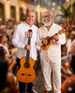 Quinta-feira, dia 4 junho, feriado de Corpus Christi tem a 2ª edição “Pega a Visão” , com Sombrinha e Mauro Diniz no Cacique de Ramos