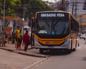 Operação da Mobi-Rio na Ilha do Governador