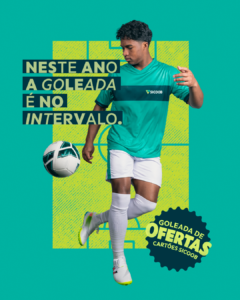 Goleada de Ofertas”: Sicoob convoca craques do futebol brasileiro e lança campanha inédita