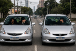 O Cantador de Histórias: O mistério dos carros gêmeos e o sapo que parecia saber de tudo