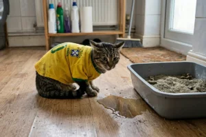 Estresse durante jogos da Copa pode causar crise urinária em gatos