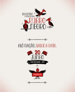 Literatura, arte e paixão rubro-negra se encontram na Lapa em evento cultural dedicado ao Flamengo
