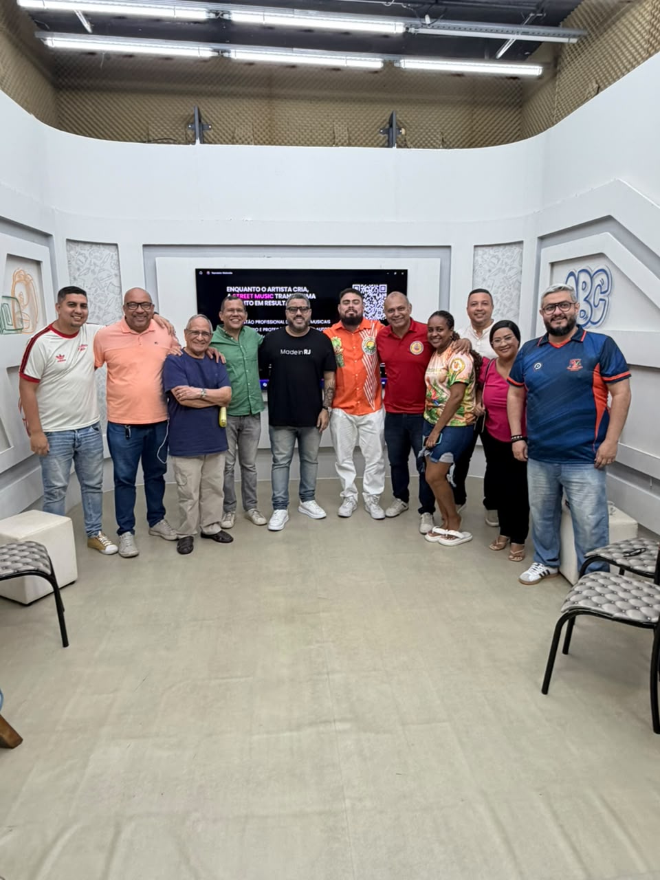 Presidente Wallace Palhares e Dirigentes das agremiações
Divulgação