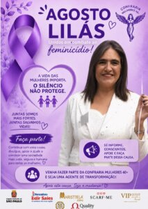 Agosto Lilás reforça combate à violência contra a mulher e incentiva denúncias em todo o país