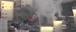 Incêndio em Prédio na Avenida Brasil: Bombeiros Evacuam Moradores e Combatem Chamas com Fumaça Intensa