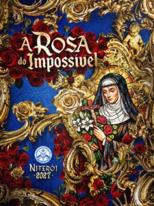Niterói anuncia enredo “A Rosa do Impossível” e levará a história de Santa Rita de Cássia para a Marquês de Sapucaí no Carnaval 2027