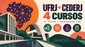 UFRJ oferece vagas em quatro cursos de graduação pelo CEDERJ para 2027