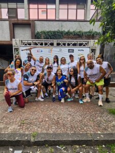 Cultura e Ritmo: David Santiago reúne mais de 60 pessoas em corrida solidária na Barra da Tijuca