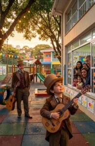 O Cantador de Histórias: De volta ao primeiro sonho: A serenata que tocou o tempo