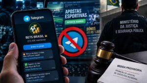 Bets na mira: projeto prevê prisão e governo bloqueia rede no Telegram