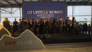 Guilherme Tavares transforma pneus e resíduos têxteis em alta-costura e apresenta GT Upsycle Woman no Rio Off Club